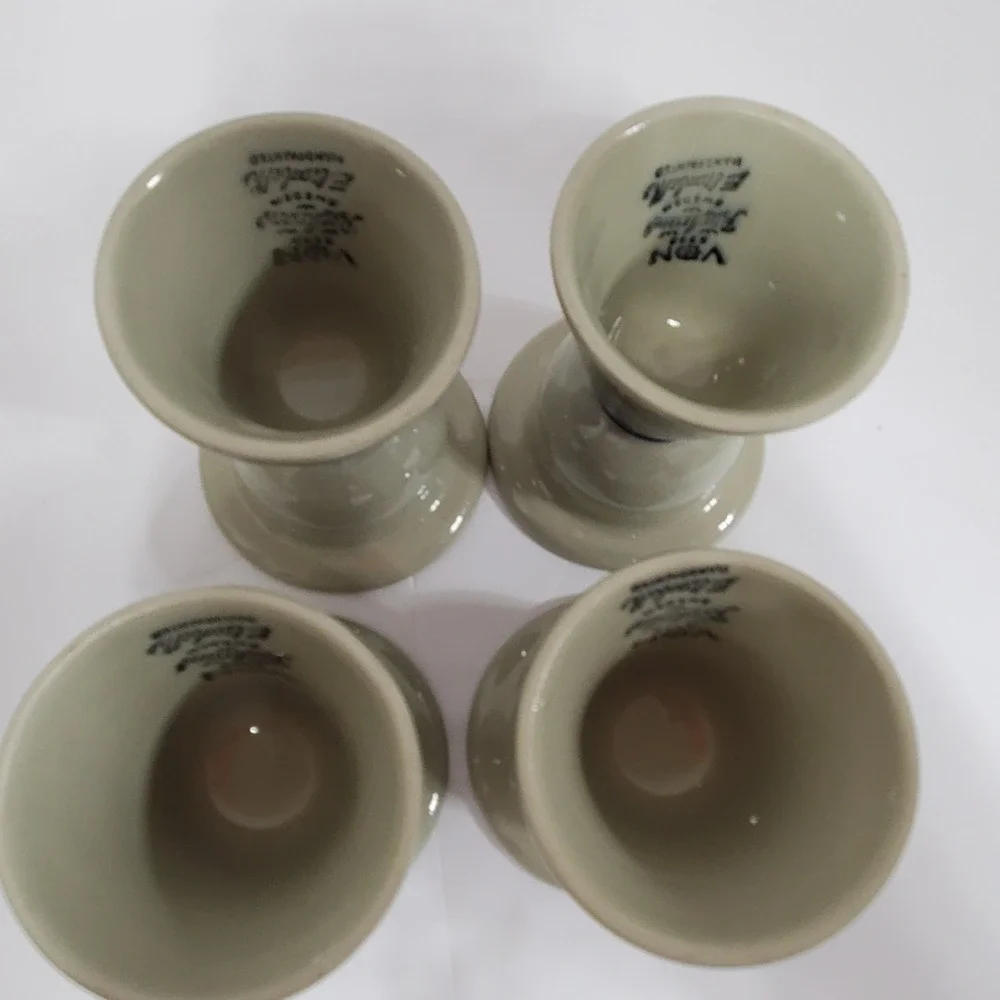 VTG VON Rorstrand Elisabeth Handpainted Egg Cups Set of 4 by Marianne‎ Westman